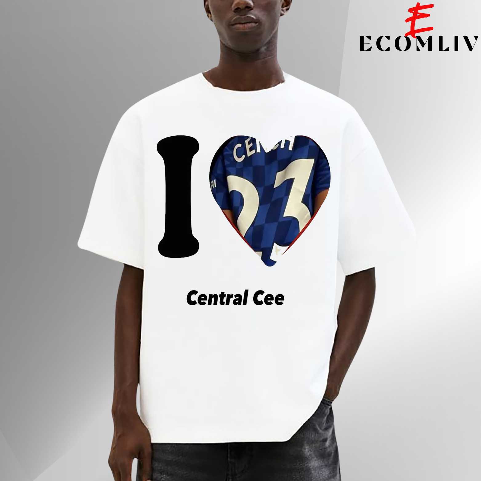 I Love Central Cee T Shirt, Hip Hop Music Shirt, Streetwear Gift Apparel